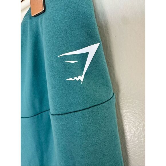 Gym Shark Teal Blue Green Leggings Size Large - Picture 2 of 5